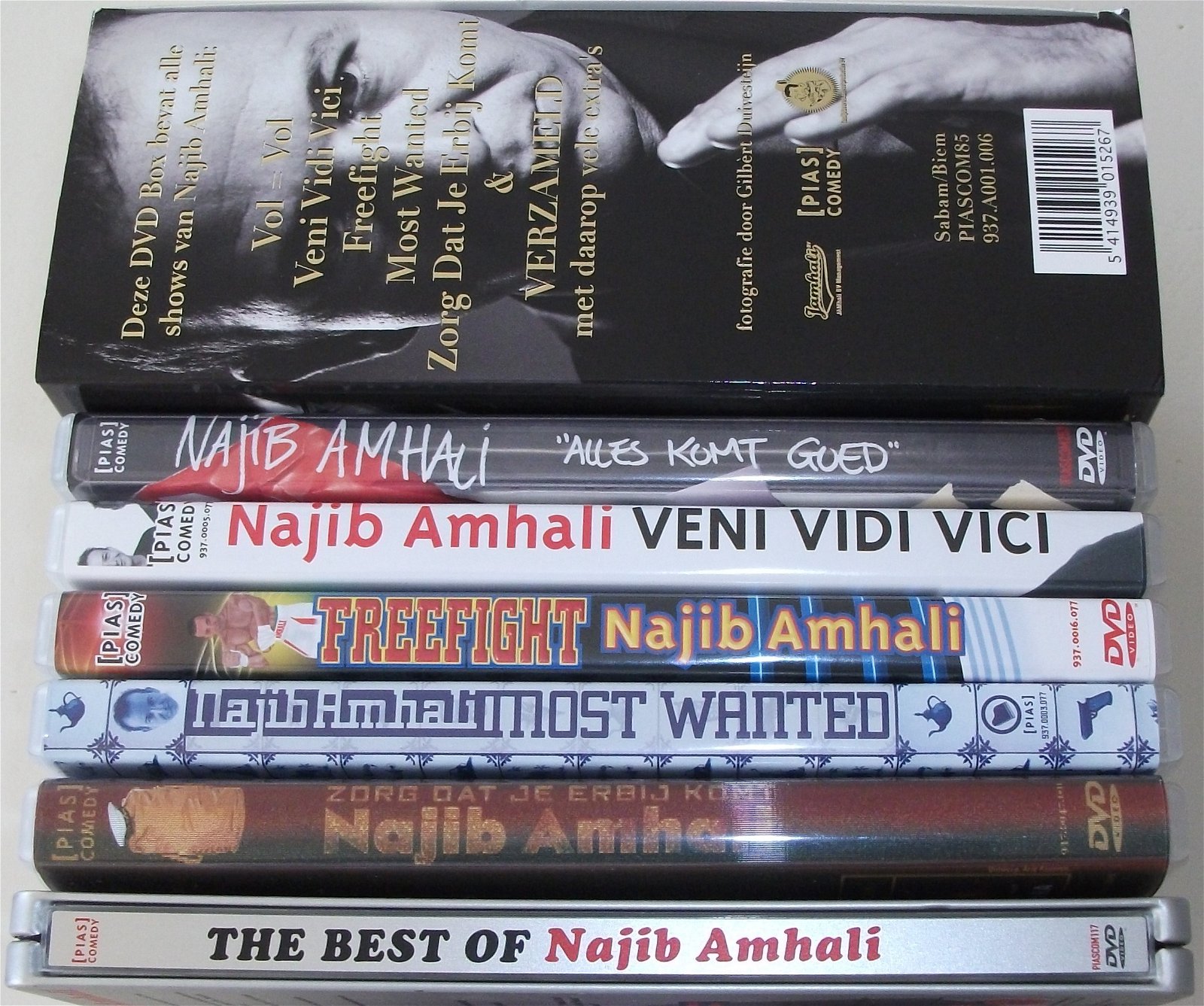 Dvd Najib Amhali 2 Dvd Boxset Steelbook The Best Of Najib Amhali 