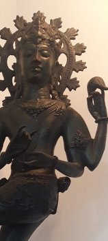 Shiva Nataraja Brons 1 meter hoog - 3