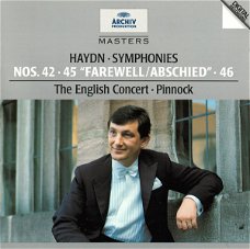Trevor Pinnock  -  Haydn – The English Concert – Symphonies Nos. 42 · 45 "Farewell / Abschied" 