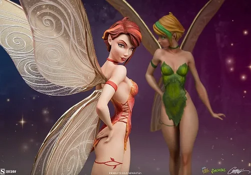 Sideshow Fairytale Fantasies Tinkerbell Fall Variant - 5