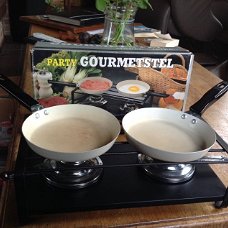 gourmetstel , 2 persoons - met spiritisbrander