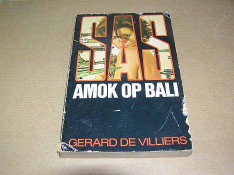 Amok op Bali | SAS-Gérard de Villiers - 0