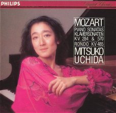 Mitsuko Uchida  -  Mozart  – Piano Sonatas = Klaviersonaten KV 284 & 570 · Rondo KV 485  (CD) Nieuw