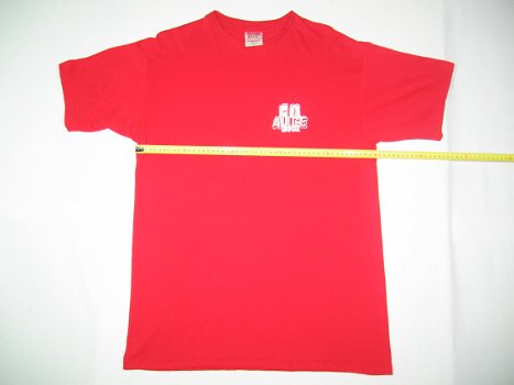 Rood T-shirt - Medium - 50 Alice Rock - Security - B&C - 2