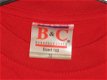Rood T-shirt - Medium - 50 Alice Rock - Security - B&C - 6 - Thumbnail
