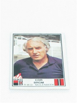 R.W.D. Molenbeek - Cor Brom - NR 242 - Football 82 - Panini - 0