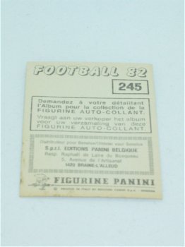 R.W.D. Molenbeek - Rene Desaeyere - NR 245 - Football 82 - Panini - 1