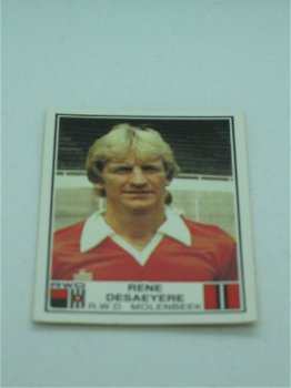 R.W.D. Molenbeek - Rene Desaeyere - NR 245 - Football 82 - Panini - 2