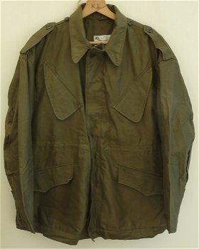 Jas, Parka, Uniform, Buiten, Gevechts, M58, Koninklijke Landmacht, maat: 104-108/180, 1991.(Nr.1) - 0