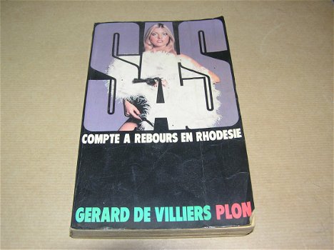 Compte à Rebours en Rhodésie - Gérard de Villiers(frans) - 0