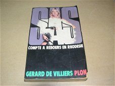 Compte à Rebours en Rhodésie - Gérard de Villiers(frans)