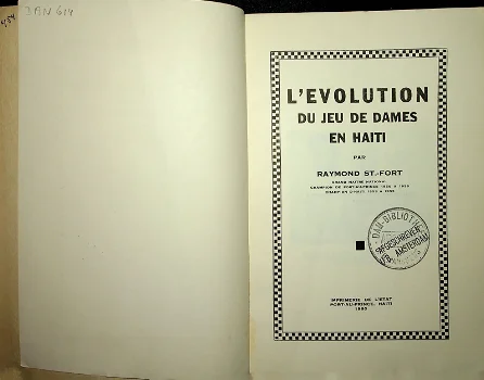 L´Evolution du jeu de dames en Haiti - 2