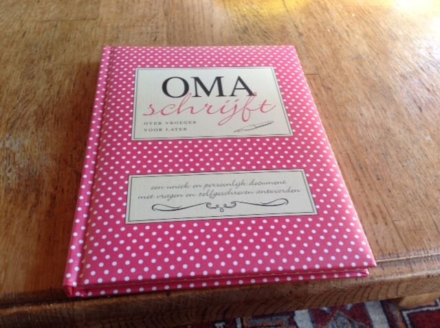 Oma / mama,, schrijft over toen, voor later - invulboek - nieuw - Afbeelding 4