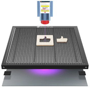 SCULPFUN 400x400mm Laser Cutting Honeycomb Working - 0