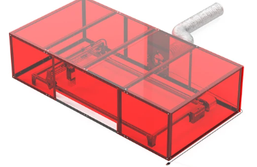 SCULPFUN Laser Engraver Smoke Exhaust Box - 0