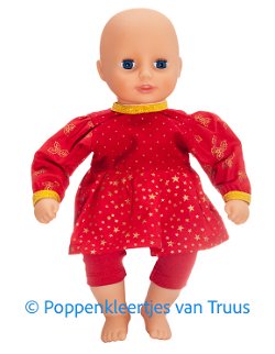 My First Annabell 30 cm Setje rood/goudopdruk/kerst