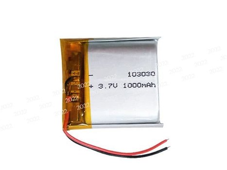 New Battery Li-Polymer Batteries MIAOJIA 3.7V 1000mAh - 0