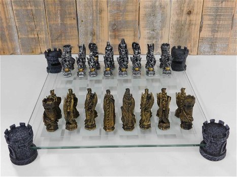 schaakspel , middeleeuws - 0