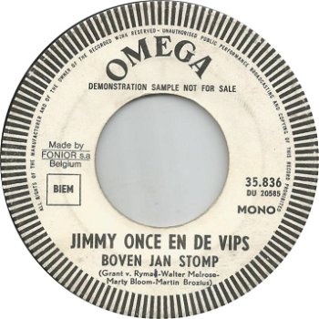 Jimmy Once En De Vips– Het Stekkie In Vinkeveen PROMO - 1