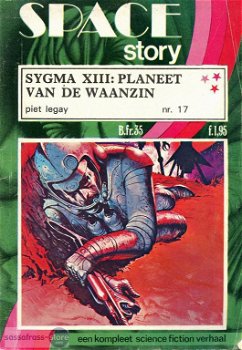 Piet Legay ~ Space Story 17: Sygma XIII: Planeet van de waan - 0