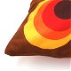 Kussenhoes Retro bruin | 44 x 44 cm - 2 - Thumbnail