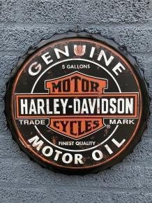 muurdecoratie , Harley Davidson , kado - 2