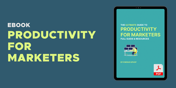 Productivity For Marketeers Ebook - 0