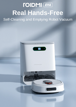 ROIDMI EVA Smart Robot Vacuum Cleaner Self-Cleaning & Emptying - 1