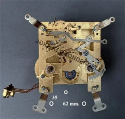 Uurwerk voor onderdelen = Junghans W278 -3512 =48304
