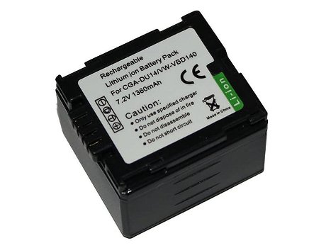 Panasonic CGA-DU07 DU06 DU12 batería para CGA-DU14 - 0