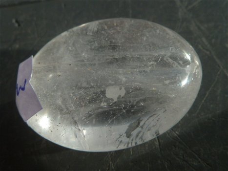 Bergkristal zak/handsteen(03) - 2