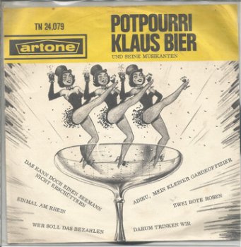 Klaus Bier Und Seine Musikanten - Schlager Potpourri (1960) - 0