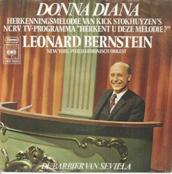 Leonard Bernstein – Donna Diana (Tune van Kick Stokhuyzen) - 0