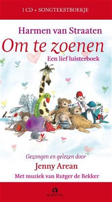 Harmen van Straaten  -  Om Te Zoenen  (CD Luisterboek) Nieuw/Gesealed