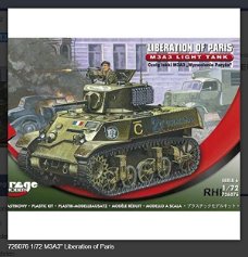 Bouwpakket Mirage-Hobby Mirage 726076 1/72 M3A3'' Liberation of Paris