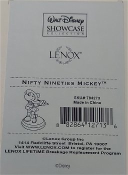 DISNEY - Nifty Nineties Mickey - by Lenox - 2
