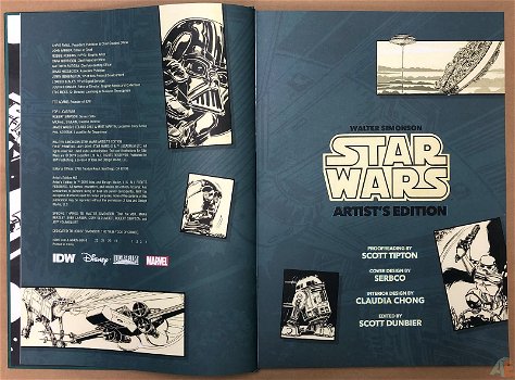 STAR WARS - Walter Simonson Star Wars Artist’s Edition - 1