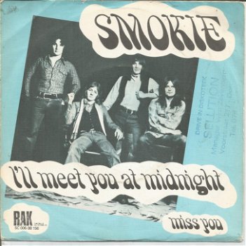 Smokie ‎– I'll Meet You At Midnight (1976) - 0