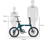 FIIDO X Folding Electric Moped Bike City Bike - 4 - Thumbnail