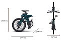 FIIDO X Folding Electric Moped Bike City Bike - 5 - Thumbnail