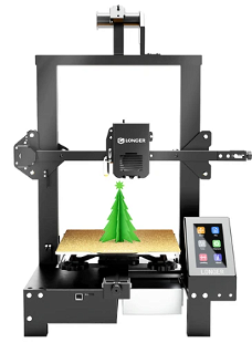 Longer LK4 X 3D Printer, Auto Leveling, 0.1mm Accuracy, 180mm/s Speed,