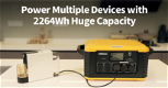 FJDynamics PowerSec MP2000 Portable Power Station - 1 - Thumbnail