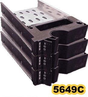 Dell SAS SATA SCSI Hot Swap Trays Brackets Interposers Tray - 5