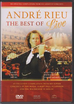 3DVD box André Rieu The best of Live/Live at the Royal Albert Hall/ a Dream come True - 1