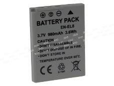 Buy NIKON EN-EL8 NIKON 3.7V 980mAh/3.6WH Battery