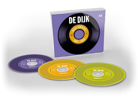 De Dijk - Alle Singles (3 CD) Nieuw/Gesealed - 1