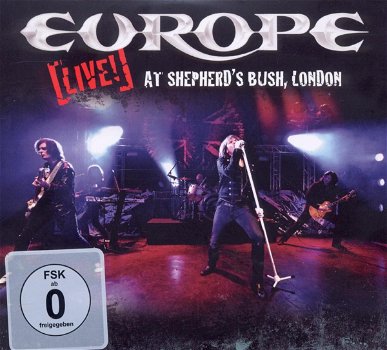 Europe – Live! At Shepherd's Bush, London (CD & DVD) Nieuw/Gesealed - 0