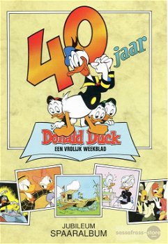 40 jaar Donald Duck - Jubileum Spaaralbum (leeg) - 0