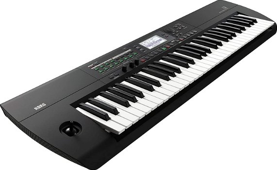 KORG i3 Music Workstation Keyboard - 61 Key - Matte Black - 6