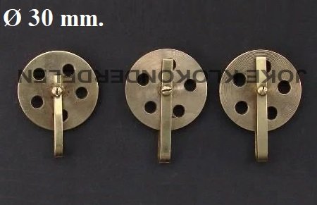 = 3 Katrollen = gewicht regulateur =13587 - nr. 1
